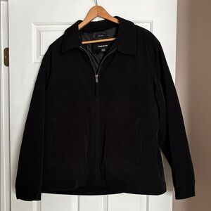 Claiborne Black Zip-Up Jacket